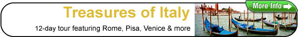 Treasures of Italy Tour