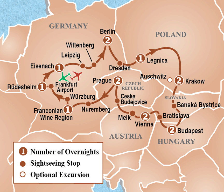 tour of central europe