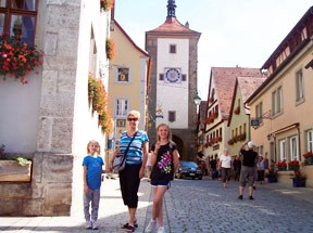 Family Travel Rothenburg Germany